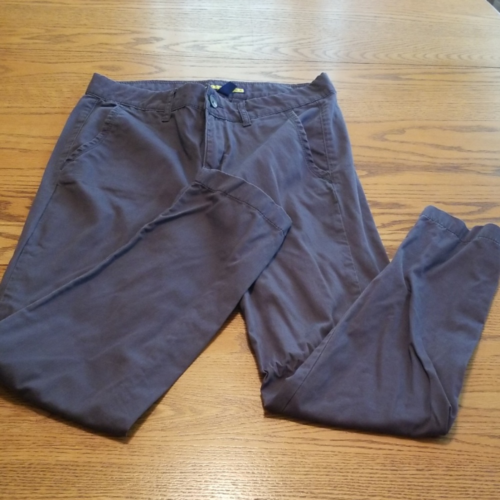 Womens, Size 2R, PRINCE & FOX GRAY KHAKIS